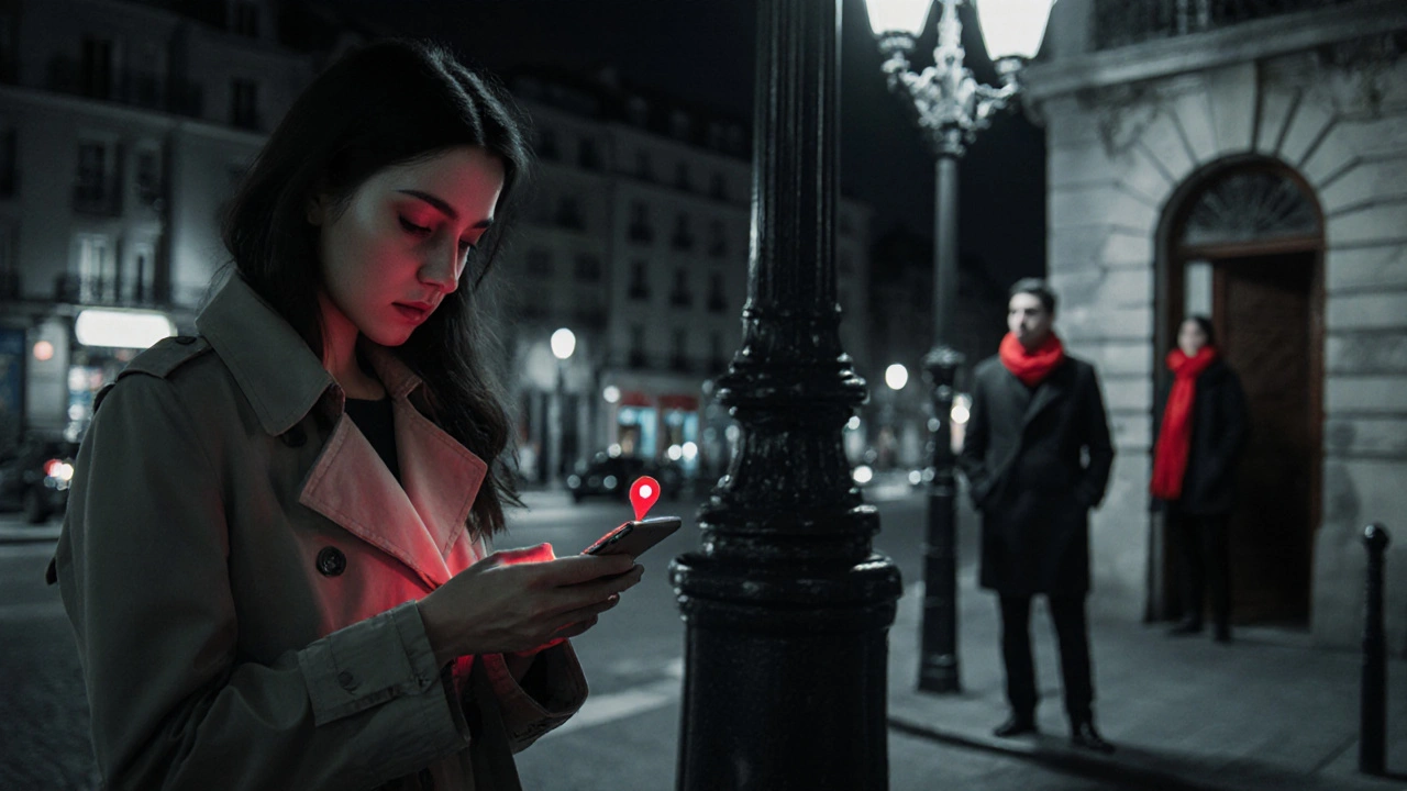 Safe encounter with a phone map and cautious meeting.