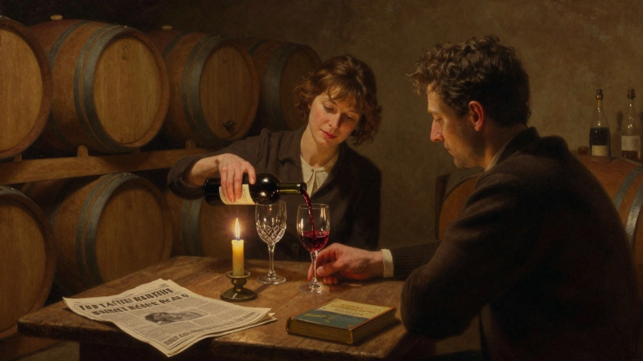 Intimate wine tasting in a candlelit cellar beneath Denfert-Rochereau